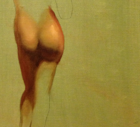 Back View Oil Painting