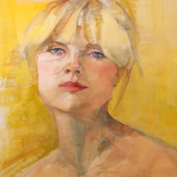 Marissa, Oil on Canvas, 16" x 16"