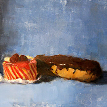 Just Desserts, Oil on Canvas, 15"x 12"