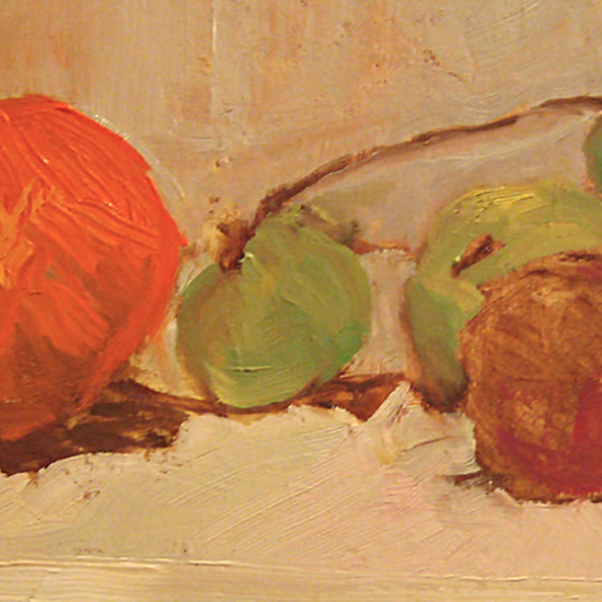 Still Life with Grapes Oil Painting