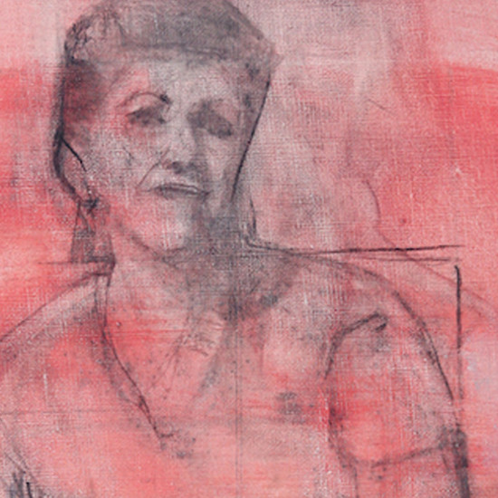 Leaning Toward Change Oil and Charcoal