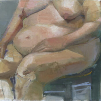 Torso, Oil on Canvas, 24" x 18"