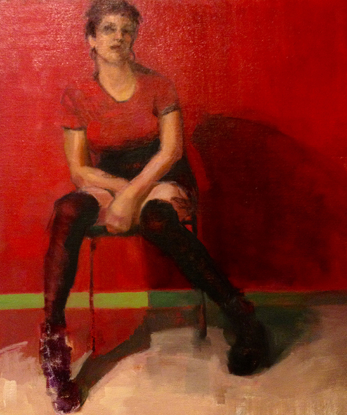 Color Figure Oil Painting
