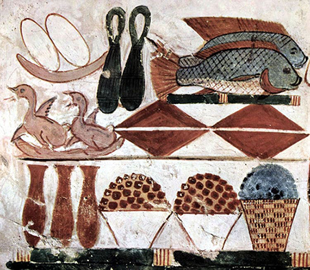 Ancient Egypt Still Life Painting