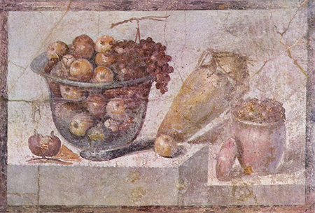 Greek Roman Still Life Painting