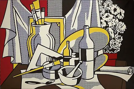 Roy Lichtenstein Still Life Painting